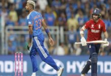 India beat England to set up T20 World Cup final with NZ