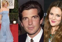 Drew Barrymore recalls ‘scary’ Marilyn Monroe shoot for JFK Jr.