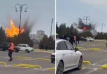 Azerbaijan airport hit, Diplomats told to shelter in Riyadh as drone debris injures six in Abu Dhabi